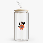 Банка с бамбуковой крышкой