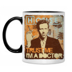 Кружка двухцветная