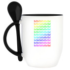 Кружка с ложкой