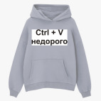 Толстовка худи оверсайз