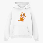 Толстовка худи оверсайз