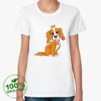 Женская футболка органик