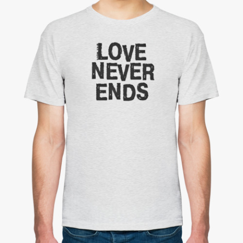 Футболка с принтом Love