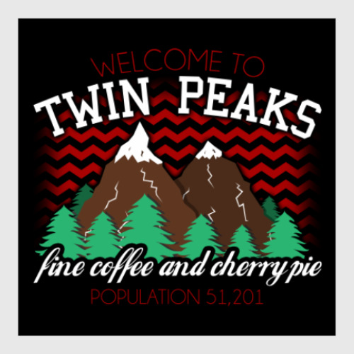 Постер Сериал Твин Пикс Twin Peaks