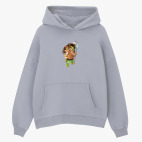 Толстовка худи оверсайз