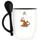 Кружка с ложкой