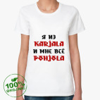 Женская футболка органик