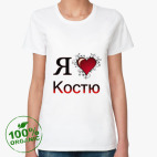 Женская футболка органик