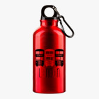 Металлическая бутылка 400 мл UV-DTF