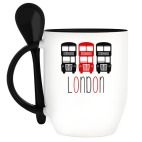 Кружка с ложкой