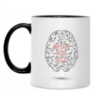 Кружка двухцветная