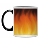 Кружка двухцветная