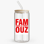 Банка с бамбуковой крышкой