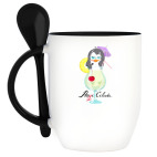 Кружка с ложкой