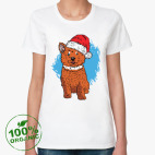 Женская футболка органик