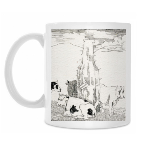 Кружка с принтом How much is the milk?