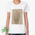 Женская футболка органик