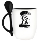 Кружка с ложкой