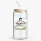 Банка с бамбуковой крышкой