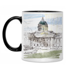 Кружка двухцветная