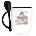 Кружка с ложкой