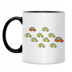 Кружка двухцветная