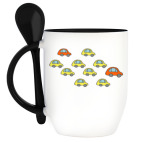 Кружка с ложкой