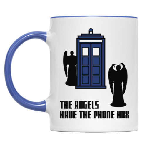 Кружка с принтом Angels