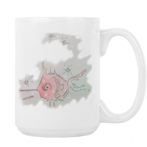 Кружка с принтом Рыбы