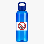 Прозрачная спортивная бутылка