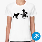 Женская спортивная футболка