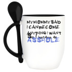 Кружка с ложкой