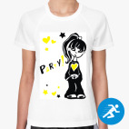 Женская спортивная футболка