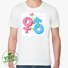 Мужская футболка органик