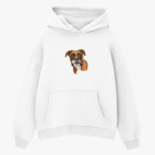 Толстовка худи оверсайз