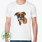 Мужская футболка органик