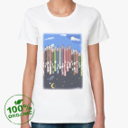 Женская футболка органик