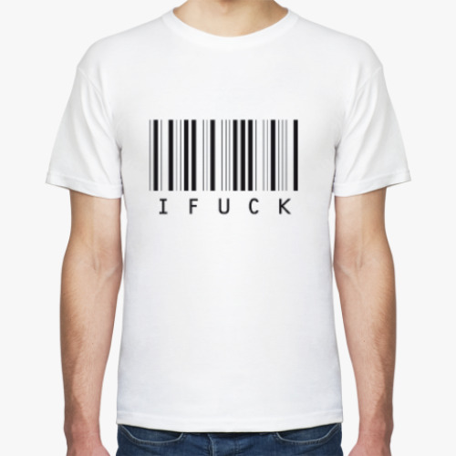 Футболка с принтом I Fuck