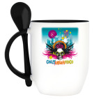 Кружка с ложкой