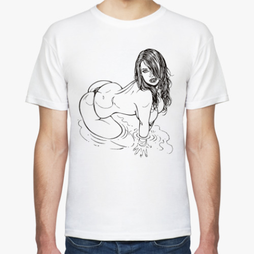 Футболка с принтом Sexy gels