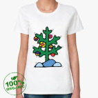 Женская футболка органик