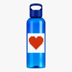 Прозрачная спортивная бутылка