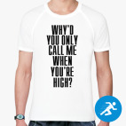 Мужская спортивная футболка