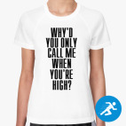 Женская спортивная футболка