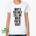 Женская футболка органик