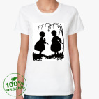 Женская футболка органик