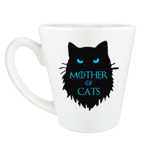 Чашка Латте Mother of cats