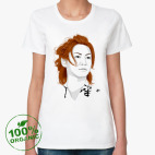 Женская футболка органик