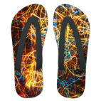 Шлёпанцы  &#039;Световая абстракция&#039;