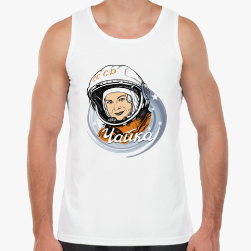 Майка с принтом Чайка